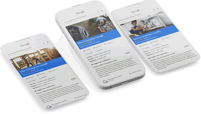 La visibilité locale des entreprises sur Google Maps et résultats de recherche